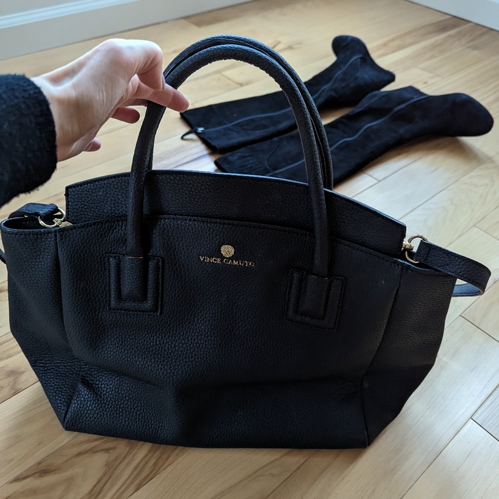 Vince Camuto black bag